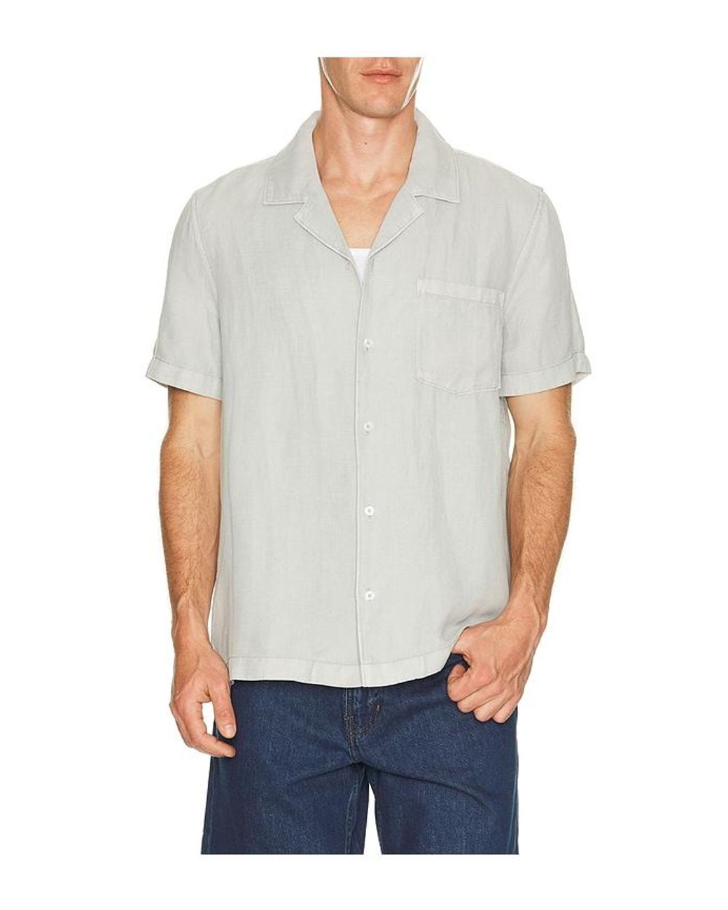 PAIGE White Albro Shirt for men