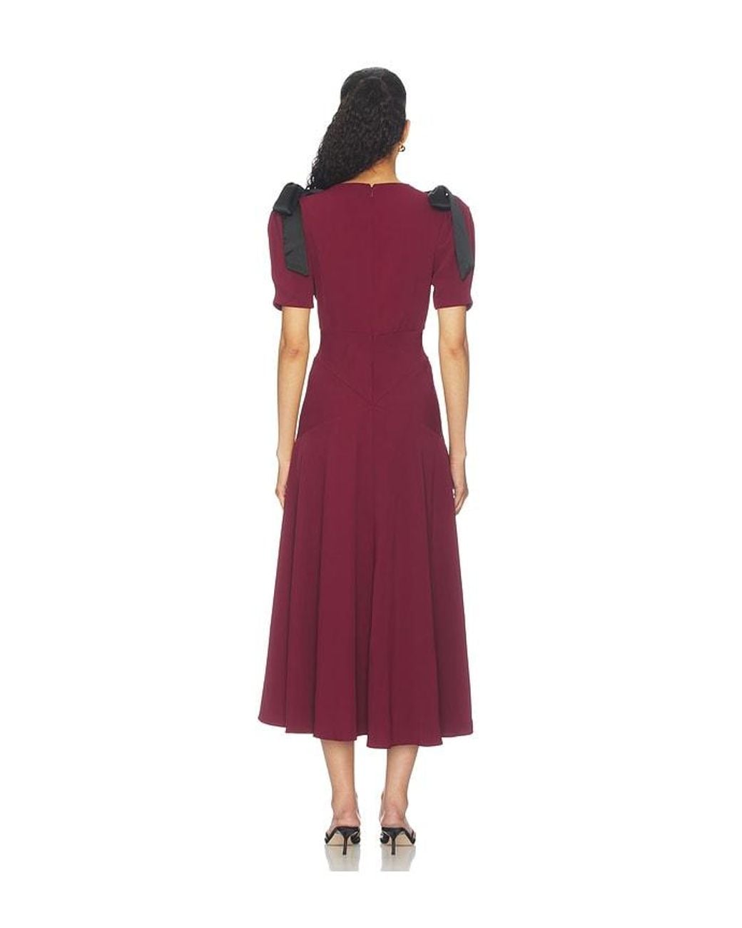 Astr Red Ciela Dress