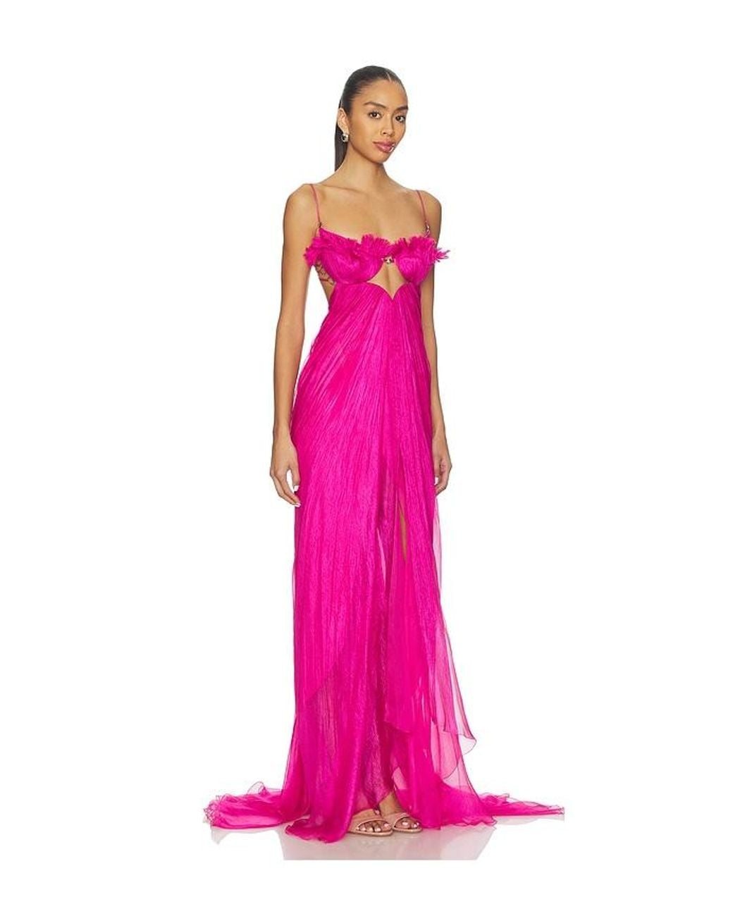 Maria Lucia Hohan Pink Lupita Dress