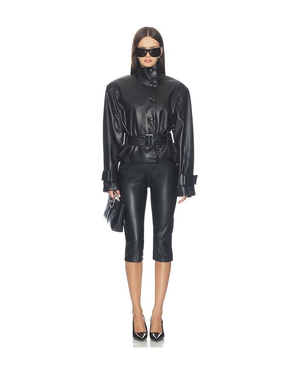AFRM Black Scarlette Bomber