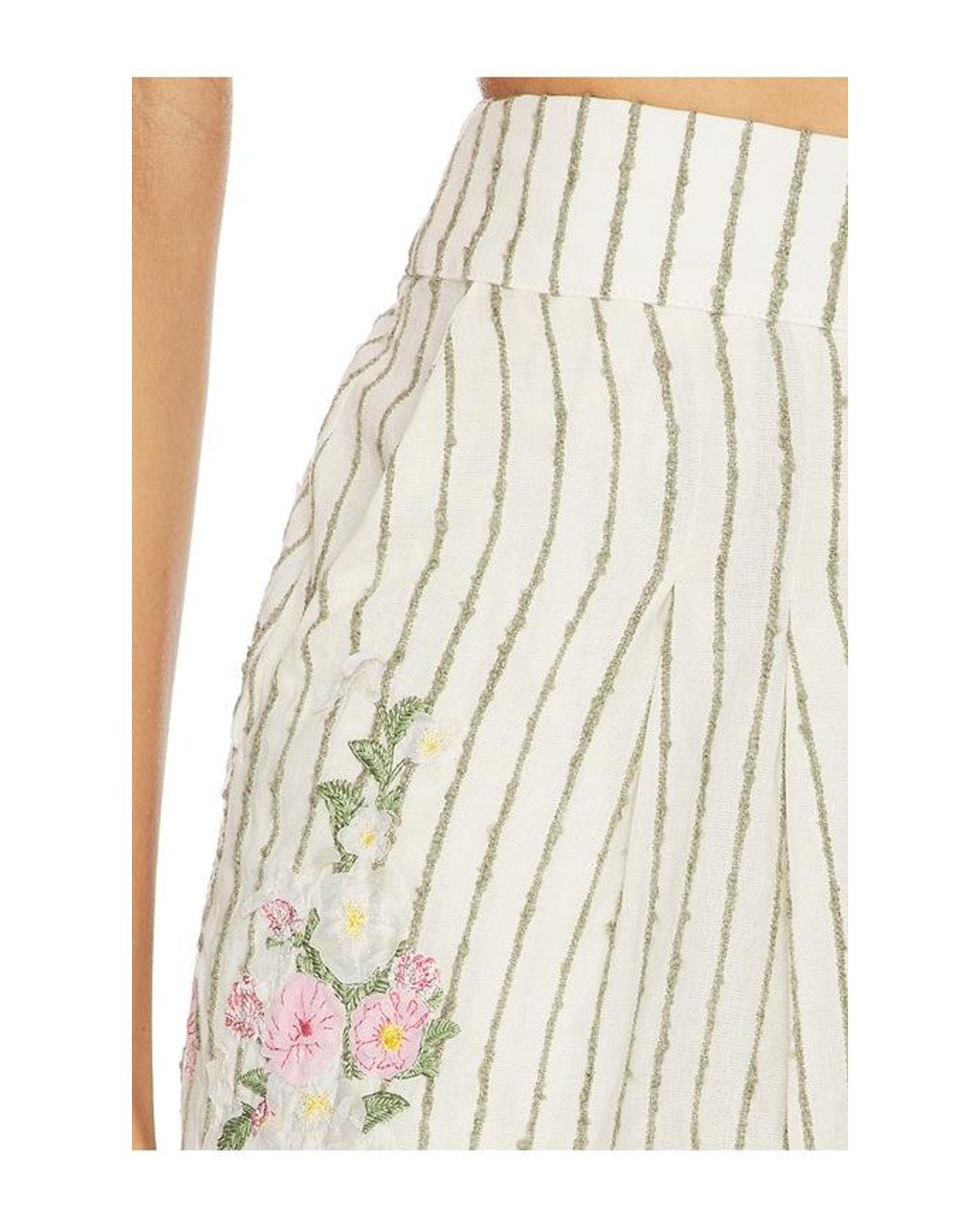 Agua Bendita White Rommy Paraiso Skirt
