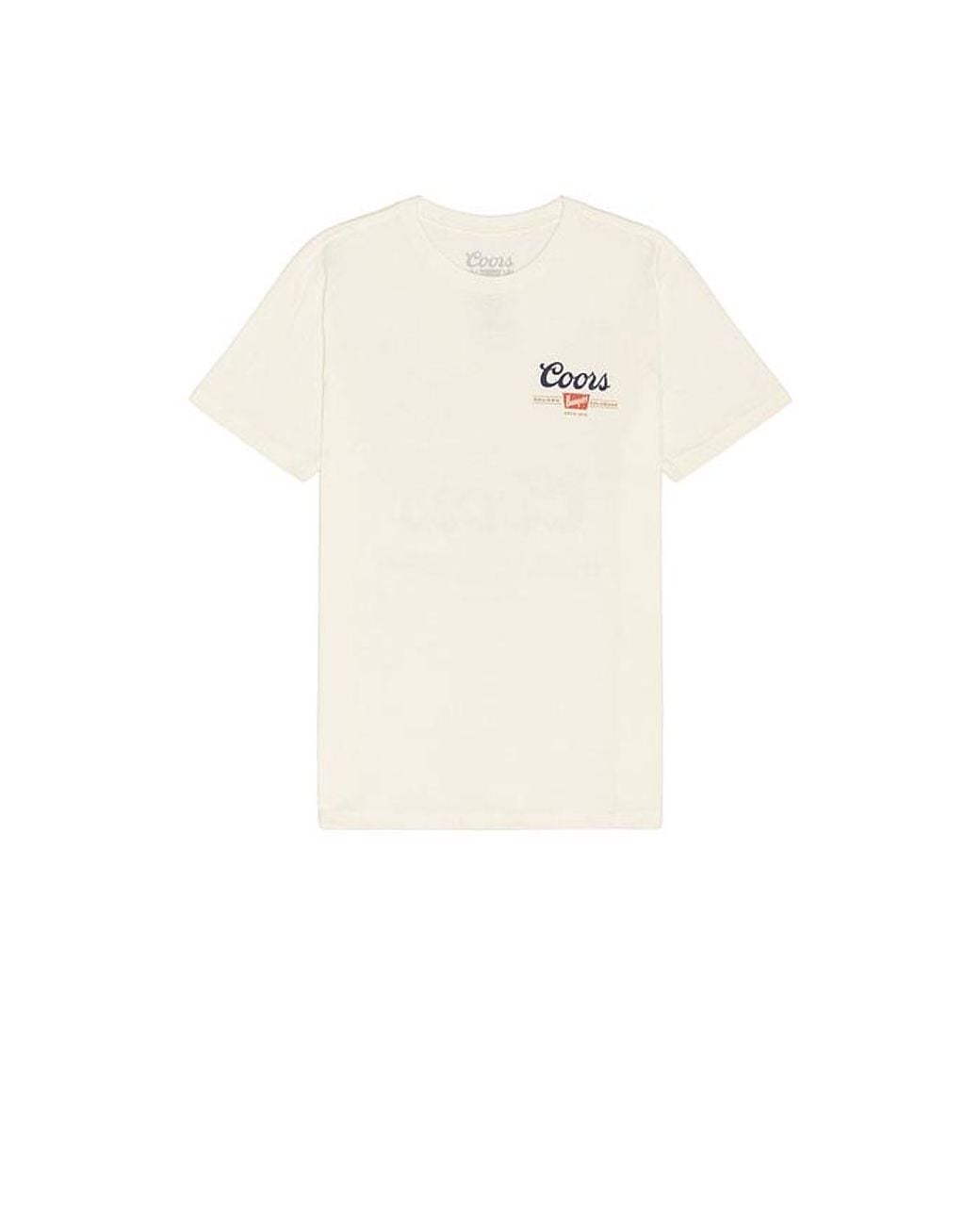 The Forecast Agency White Coors Banquet Tee for men