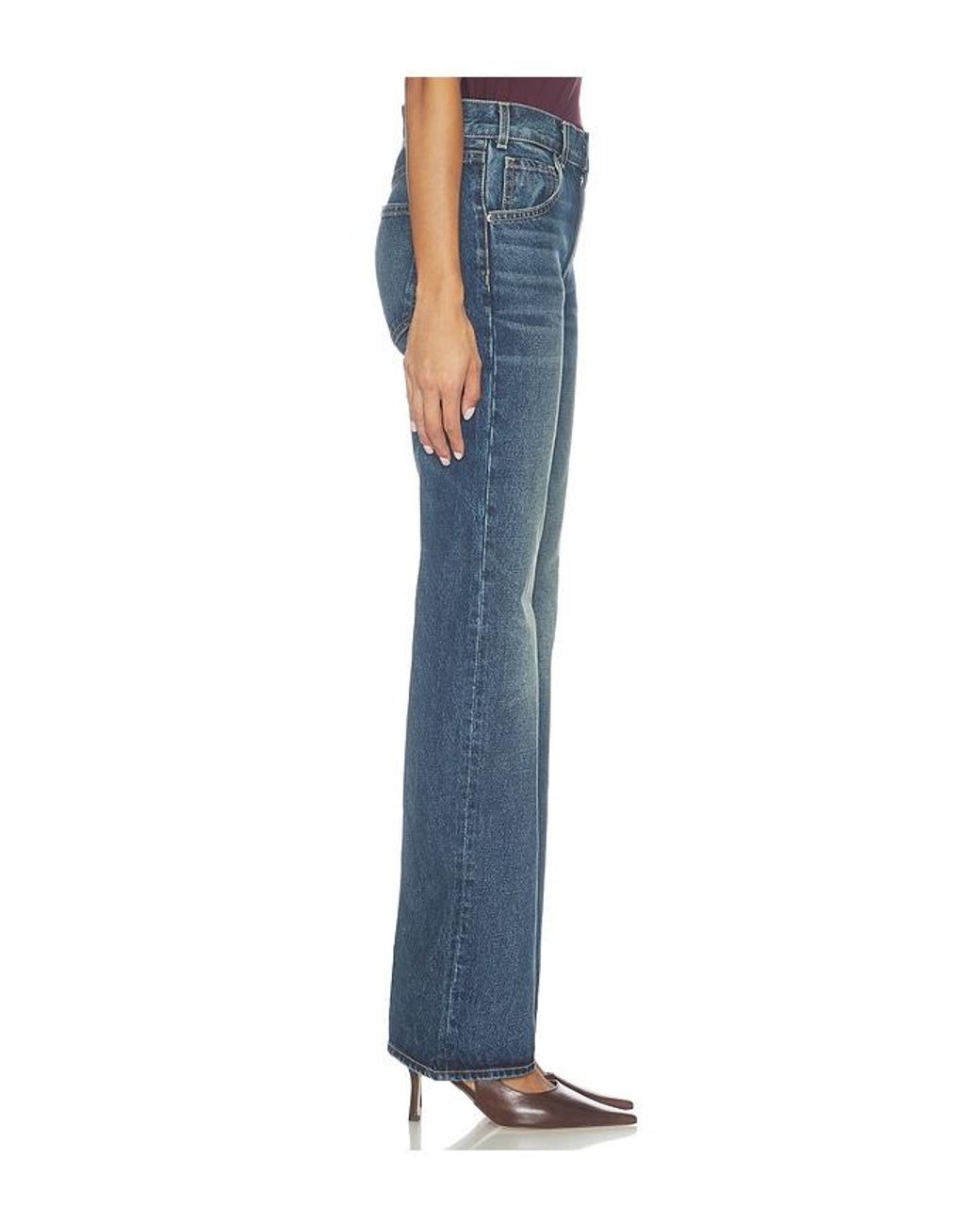 Nili Lotan Blue Roxane Jean