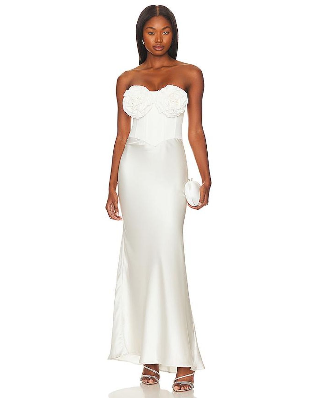 Stone Cold Fox White X Revolve Valeria Dress