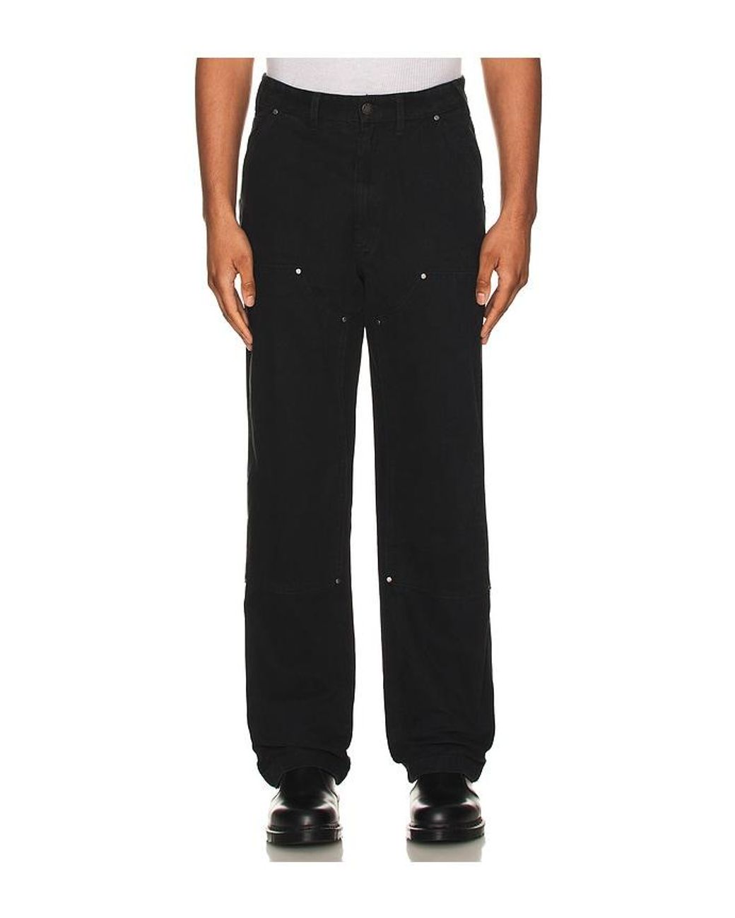Dickies Black Double Front Duck Pant for men