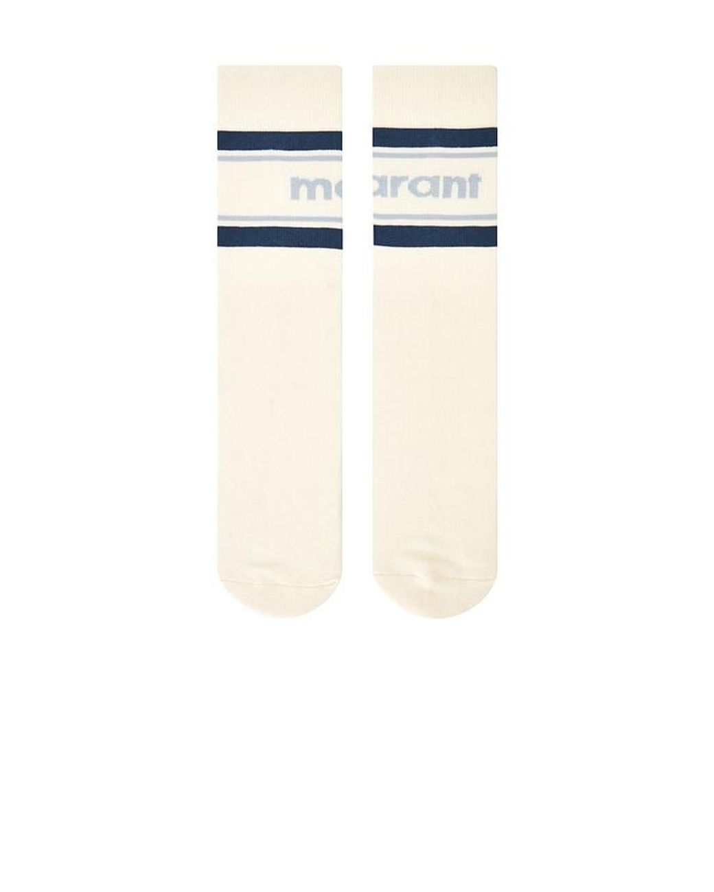 Isabel Marant White Dona Socks