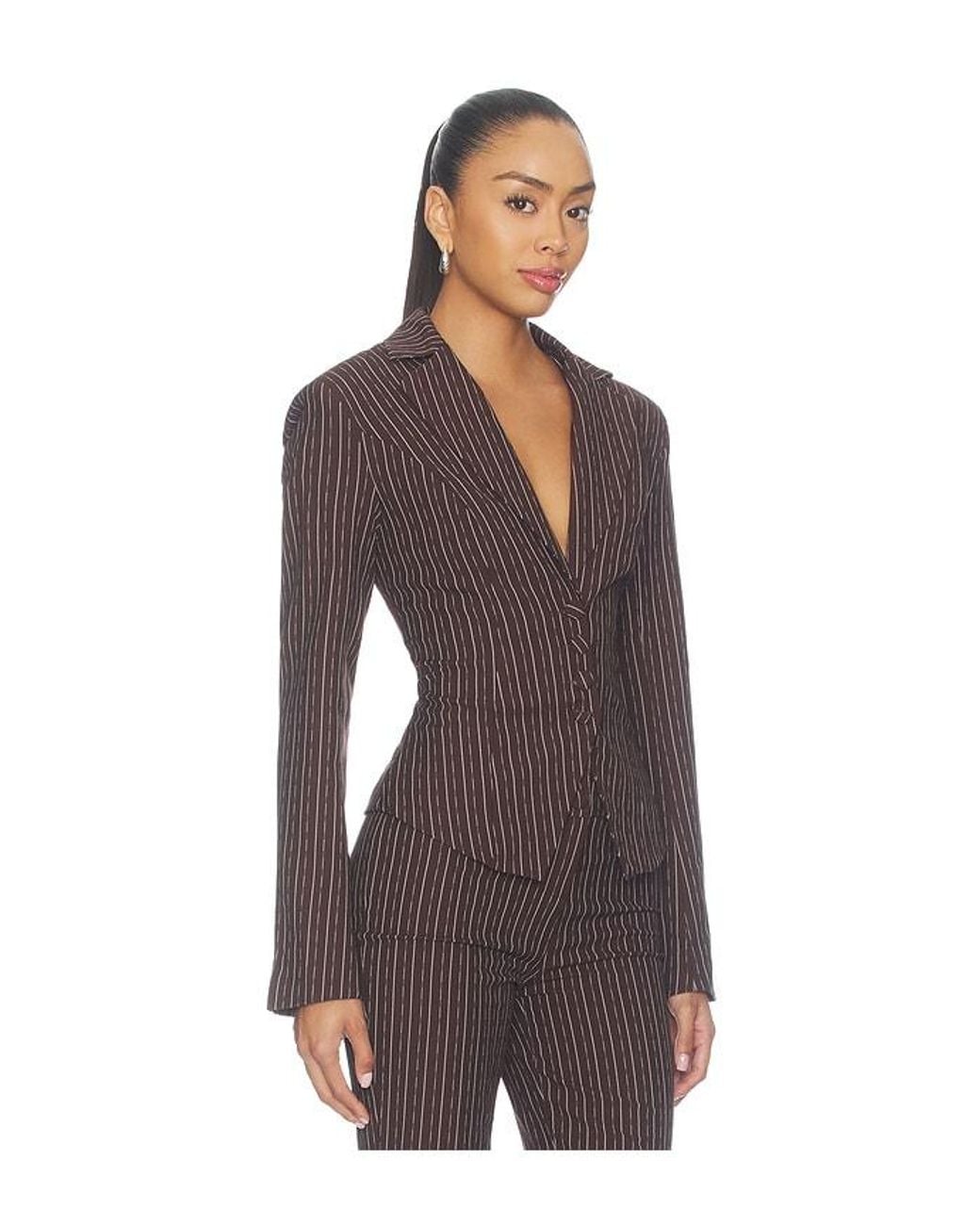 ALL THE WAYS Brown Johanne Blazer