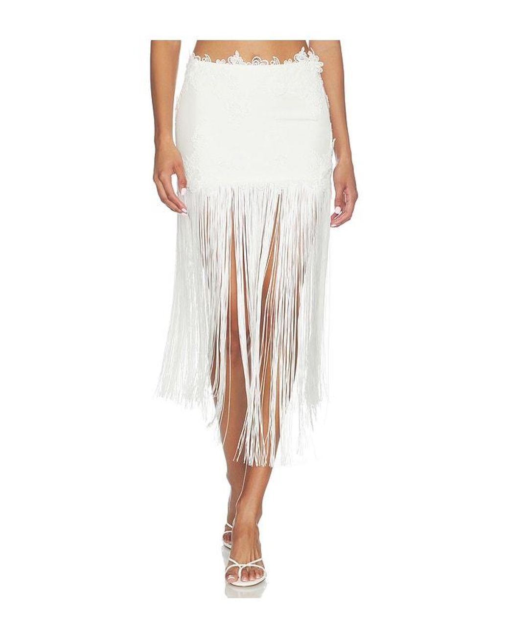 retroféte White Amaris Skirt