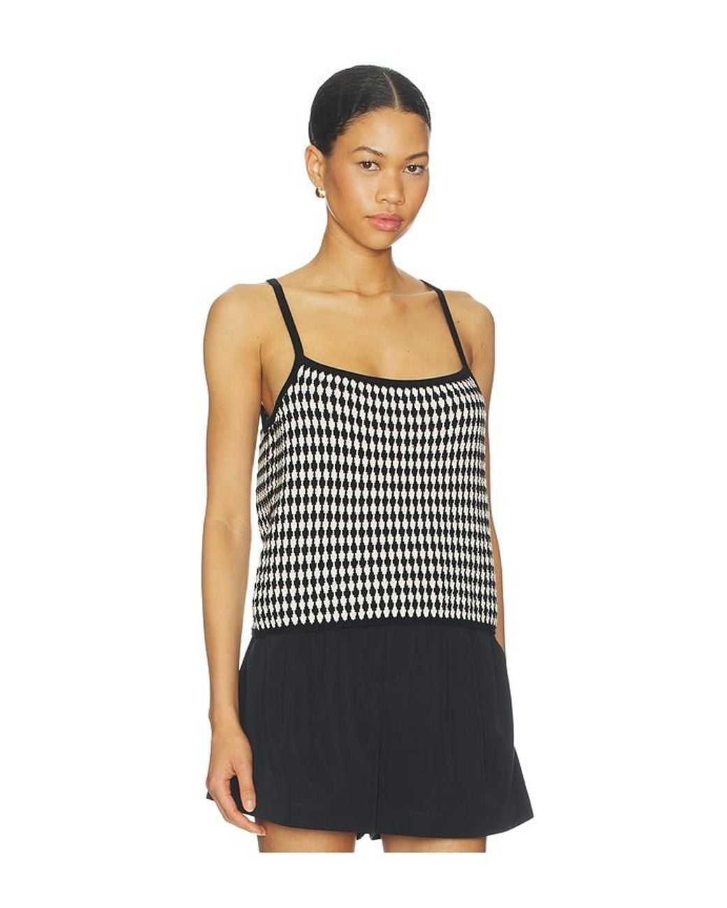 Varley Black Strick-Top Jared