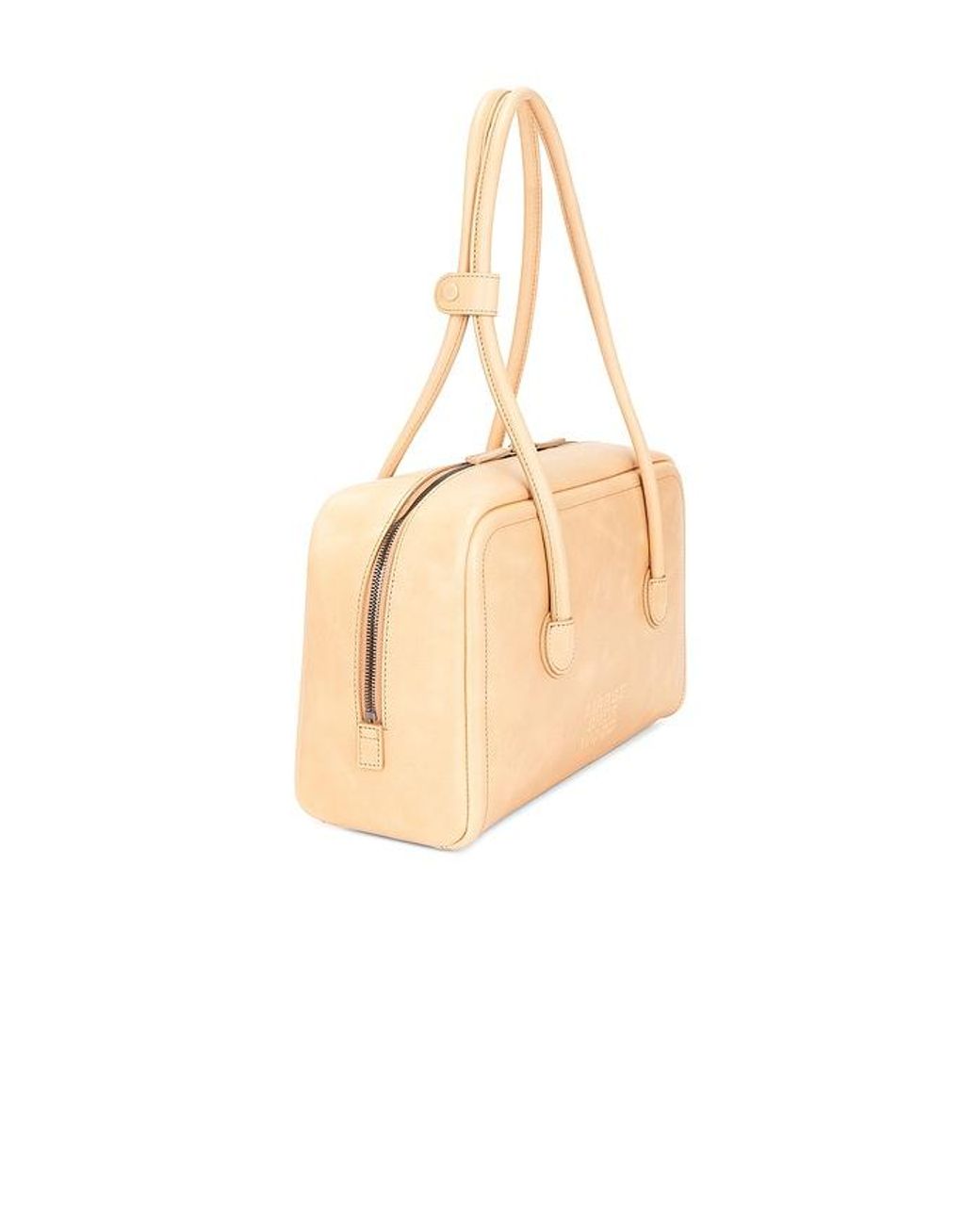 MARGE SHERWOOD Natural Soft Boston Shoulder Bag