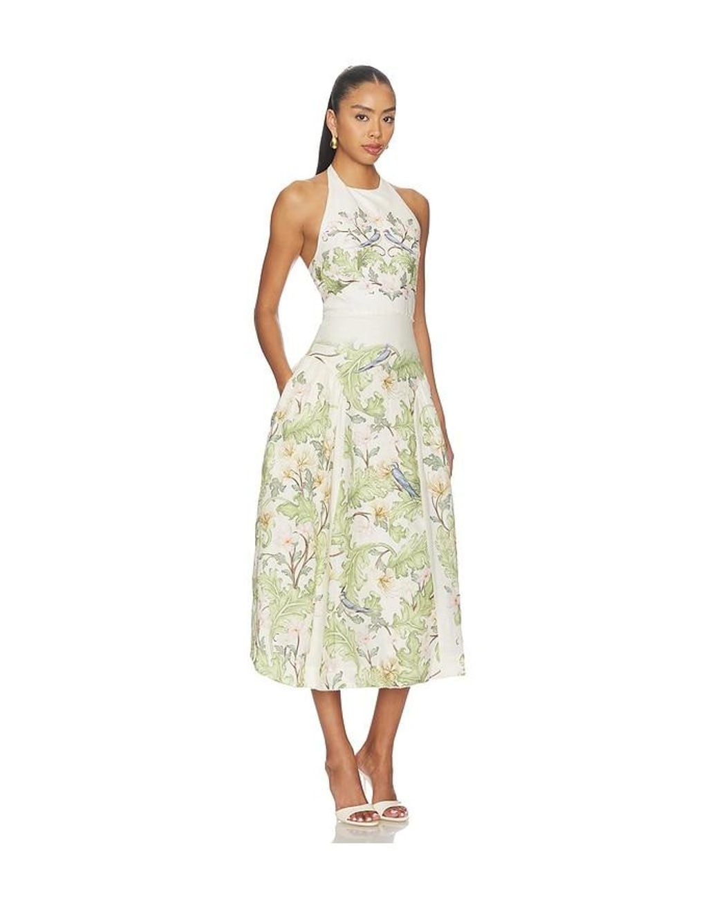 Agua Bendita White Balsa Anhelo Dress