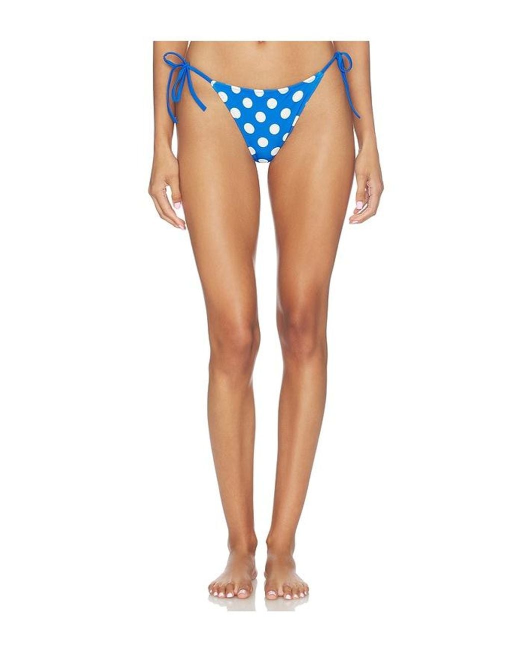 Solid & Striped Blue The Iris Reversible Bikini Bottom
