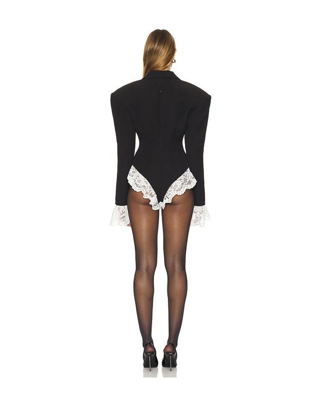 The Dolls House Black Rika Romper