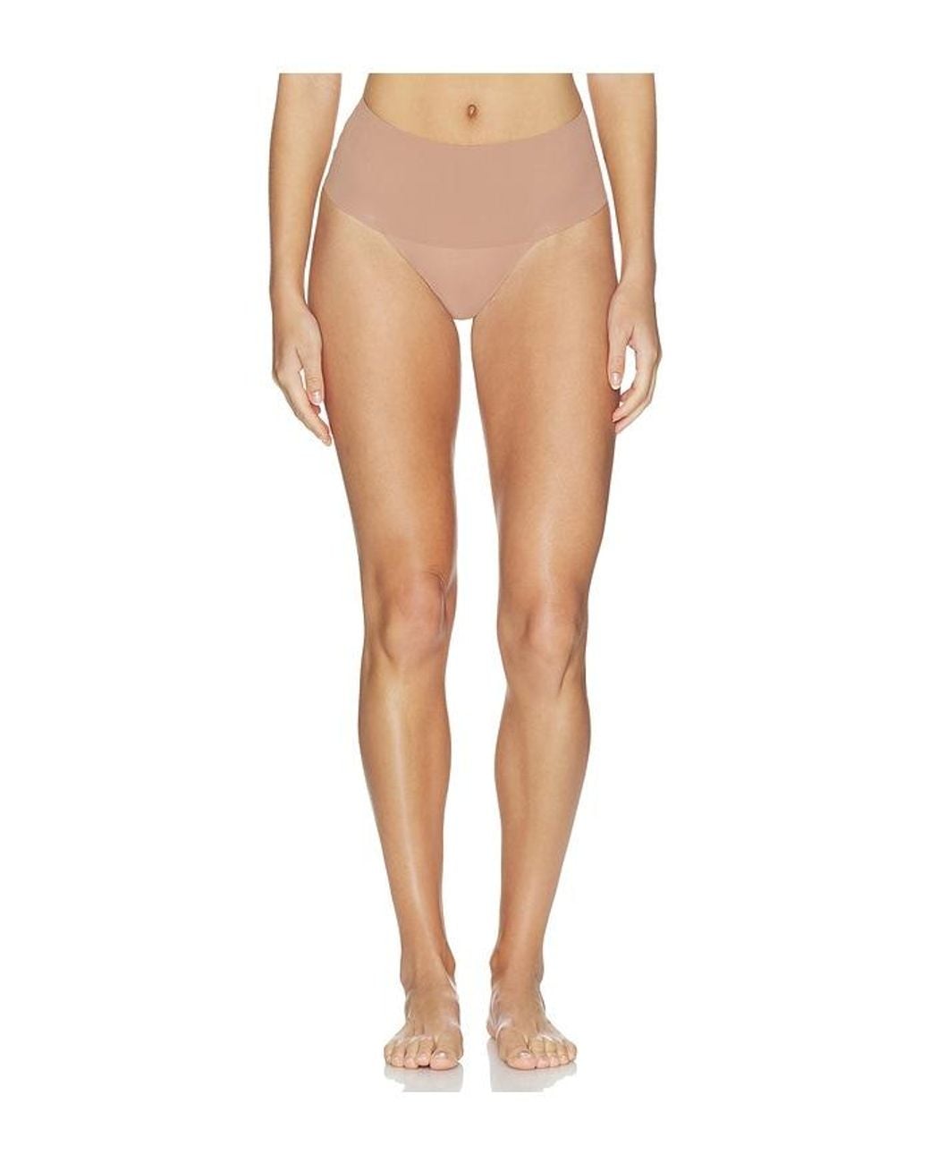 Spanx White Supersmooth Undie-Tectable Thong