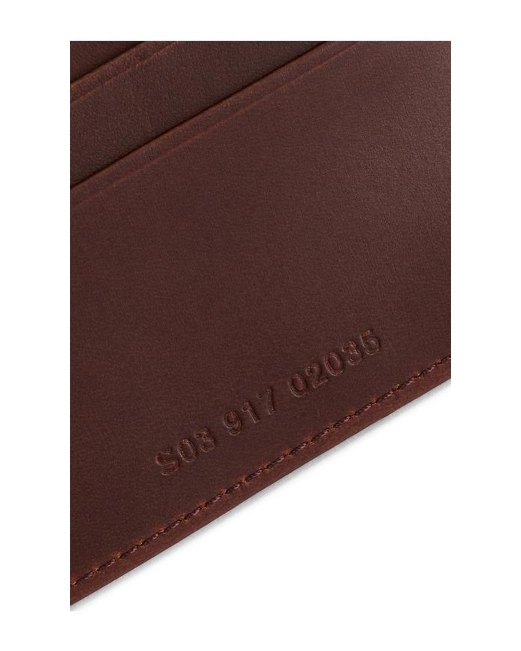 Shinola Kartenetui in Brown für Herren