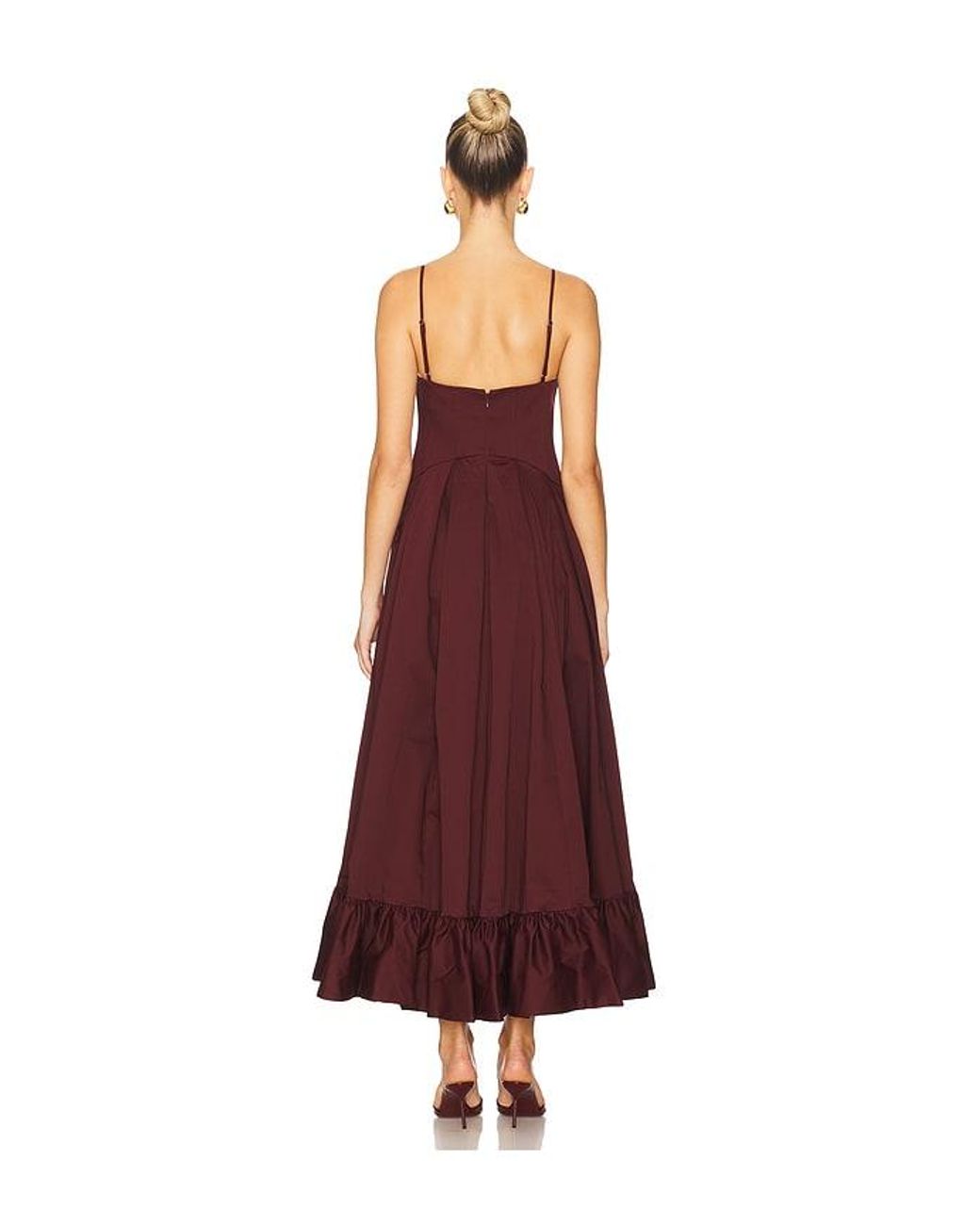 Clea Red Vandalia Dress