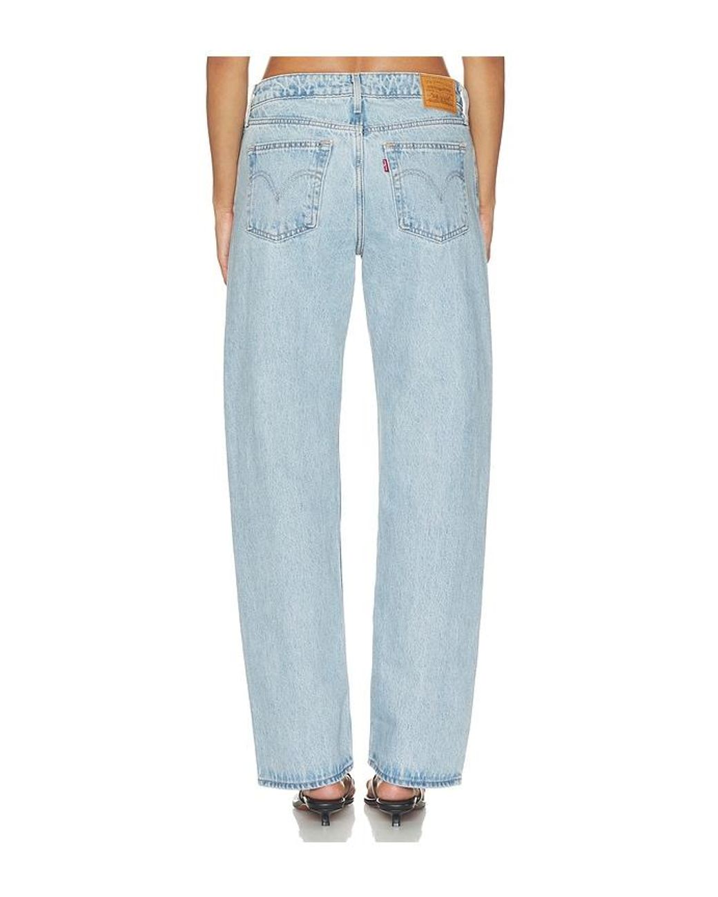 Levi's Blue Low Straight Jeans