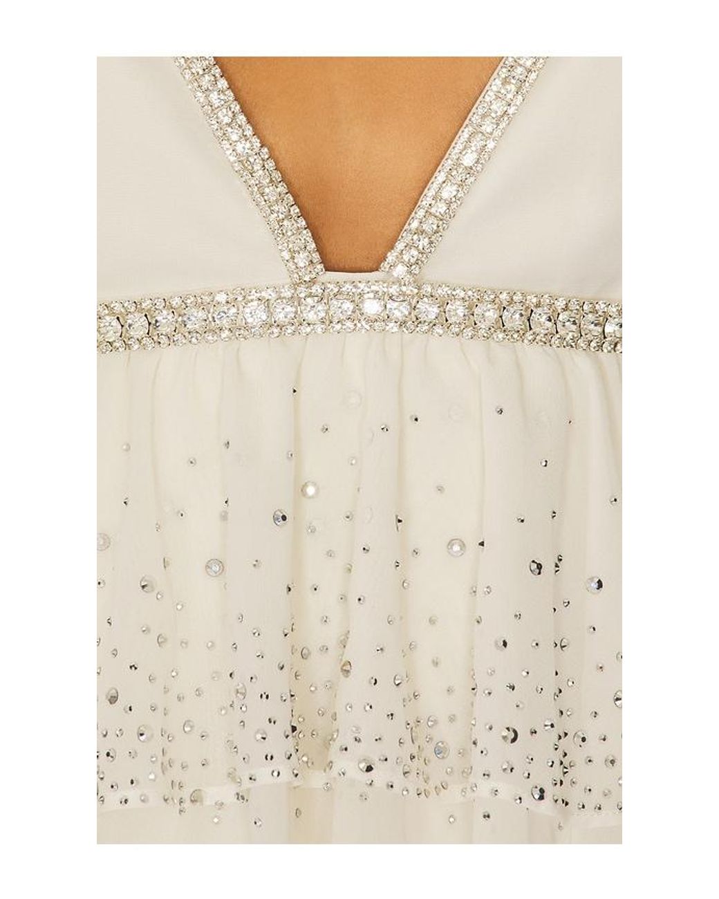 retroféte White Alora Dress