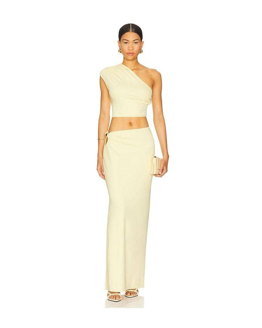 SNDY'S White X Revolve Baylee Skirt
