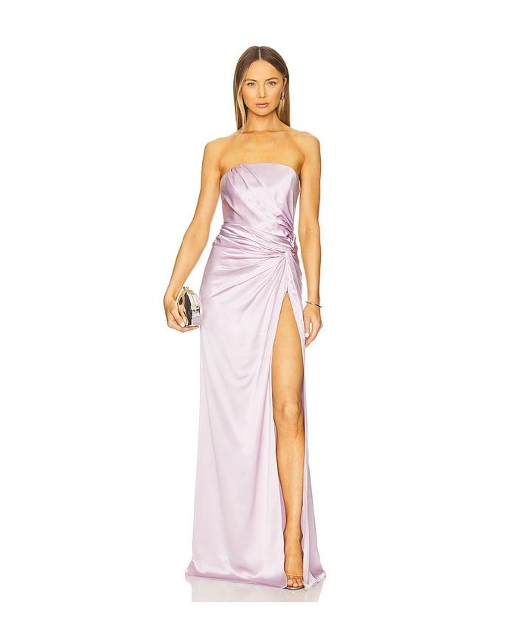 SAU LEE White Hera Dress