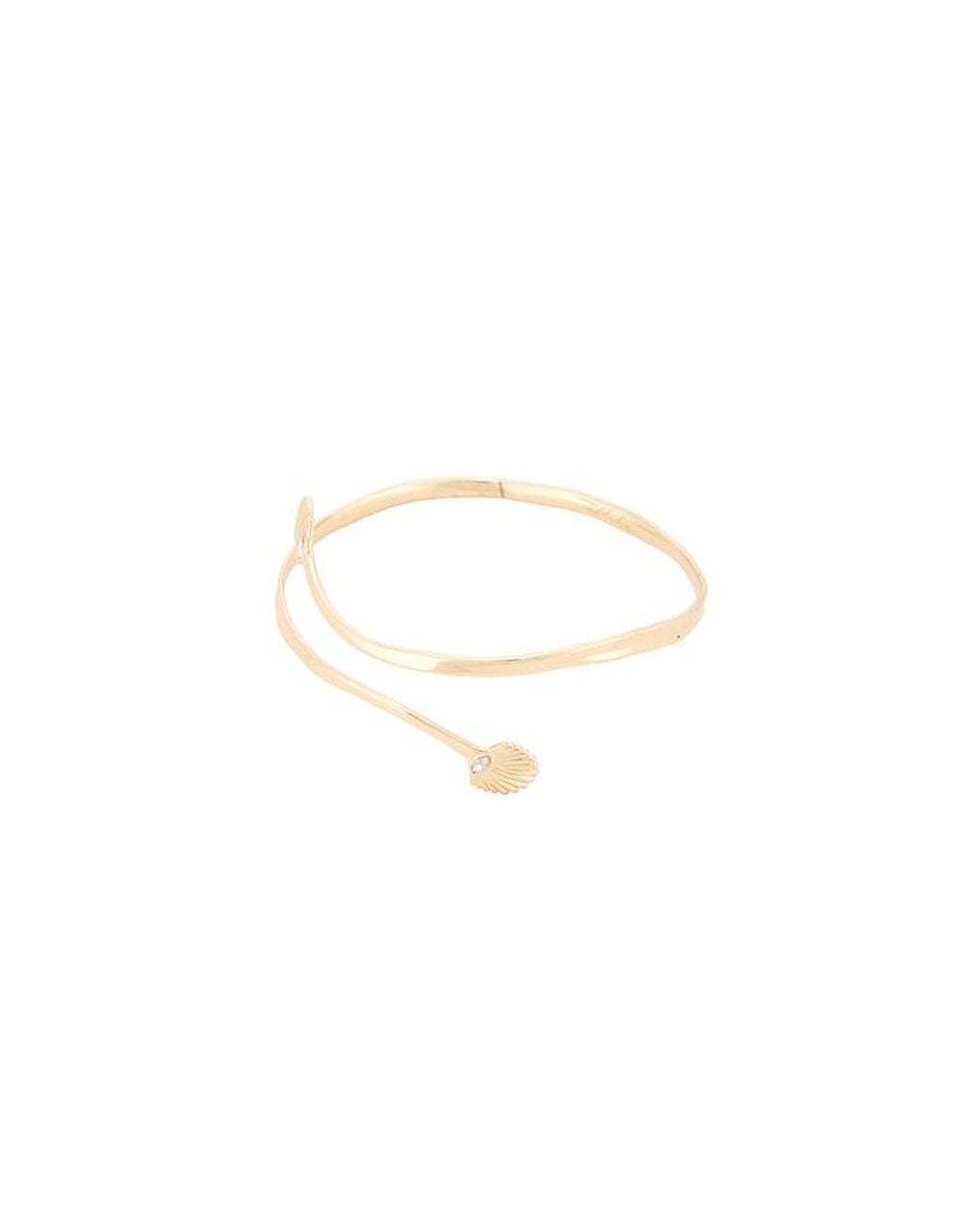Ettika Black Santorini Shell Arm Cuff