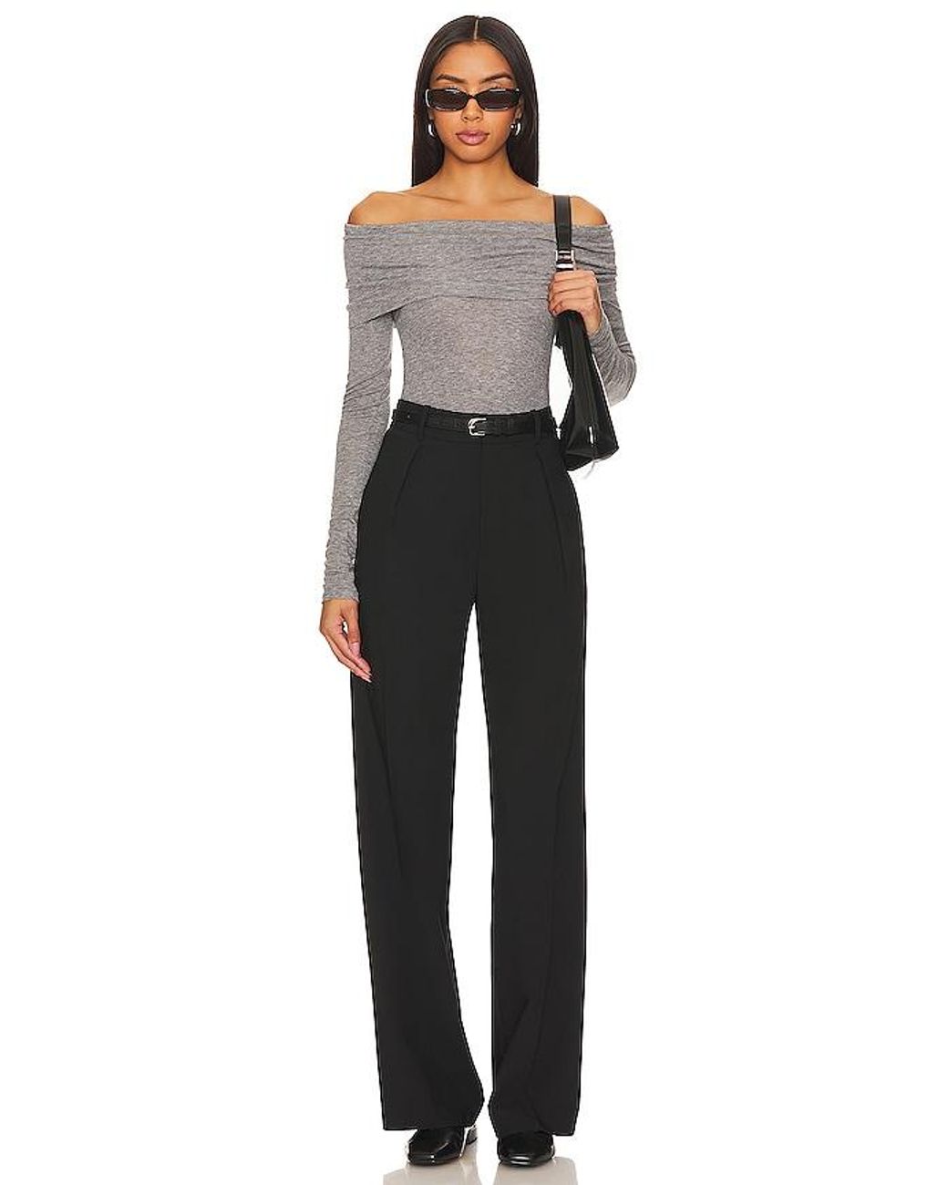 RUE SOPHIE Black Classic Trouser
