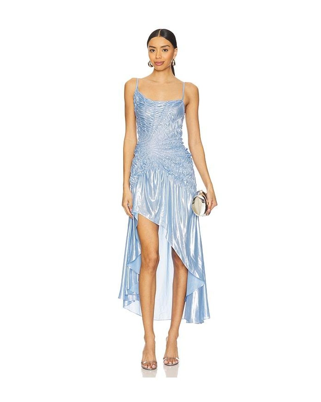 rustic lavender bridesmaid dresses Wedtrend Women Flower Dress A-Line Spaghetti Straps Pleated Long Wedding Party Dress, Lavender Flower / US16 Sweetheart5 Size:Medium UK 12 Hello Molly - Blue cat_student_style