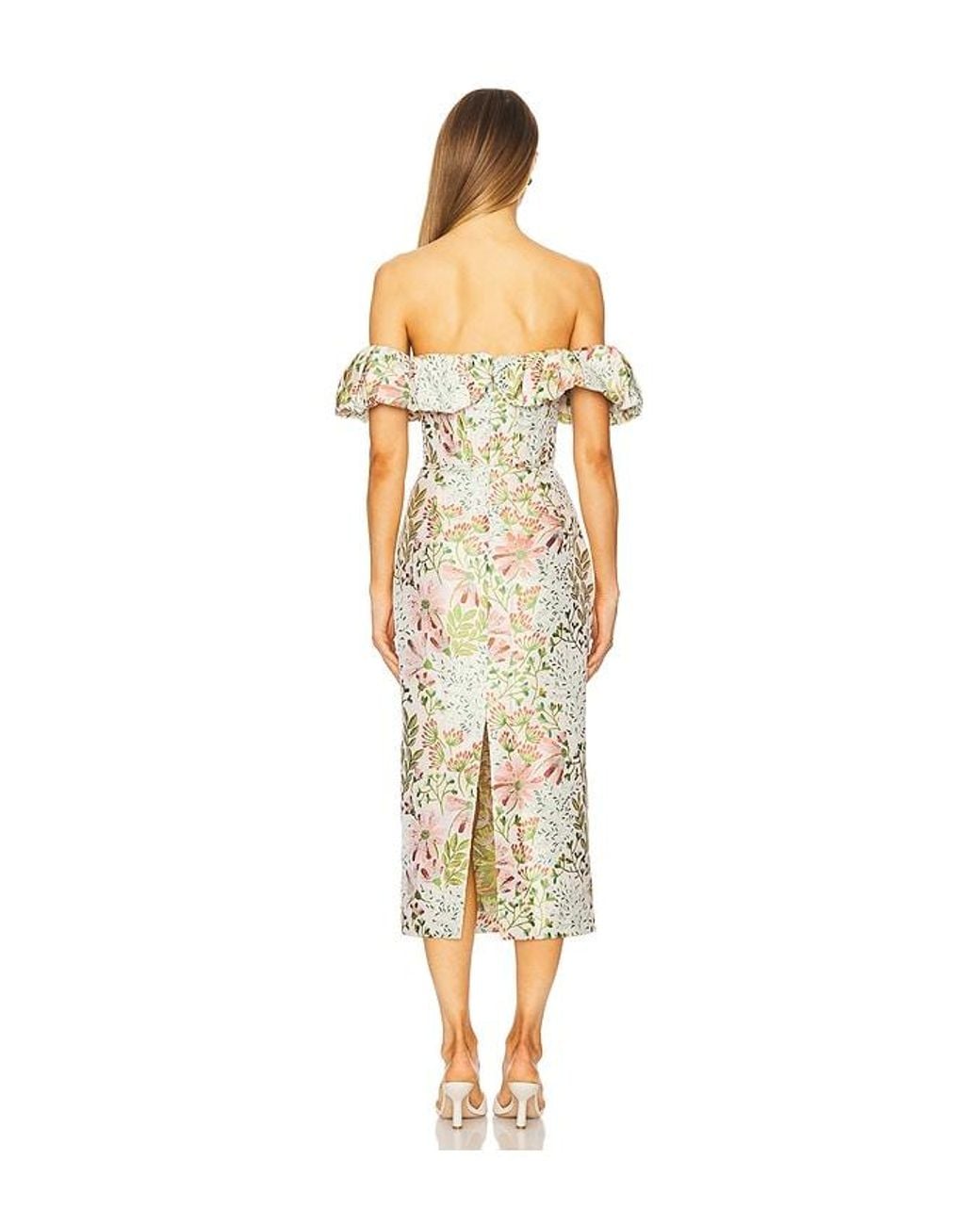 Elliatt White Calaantha Midi Dress