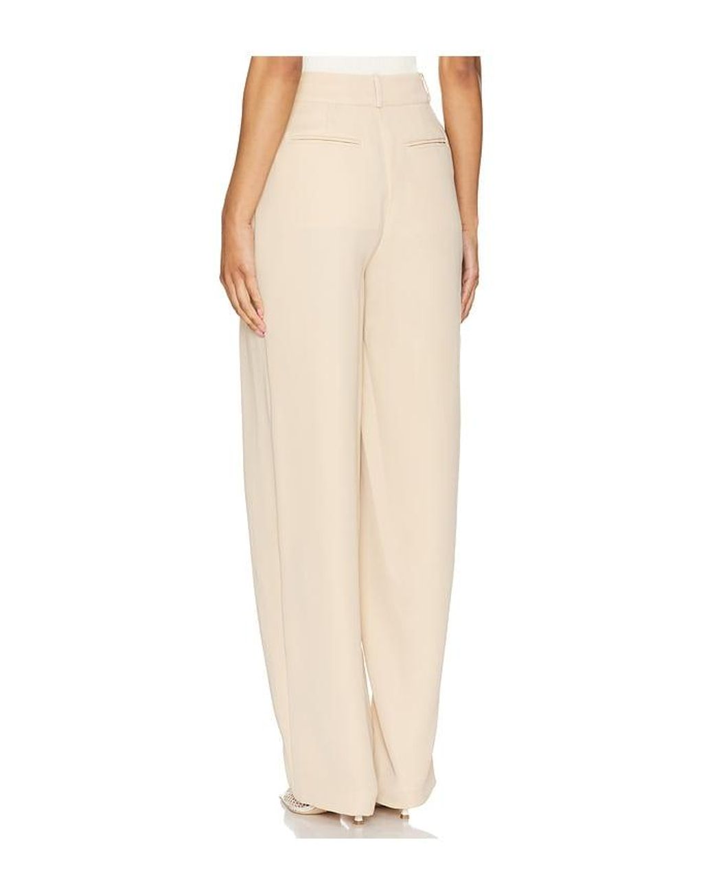 Lovers + Friends White Victoria Pant