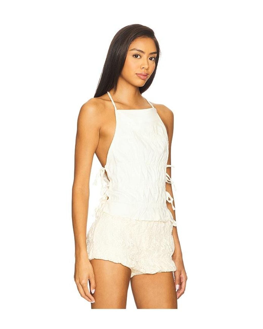 Nia White Alix Top