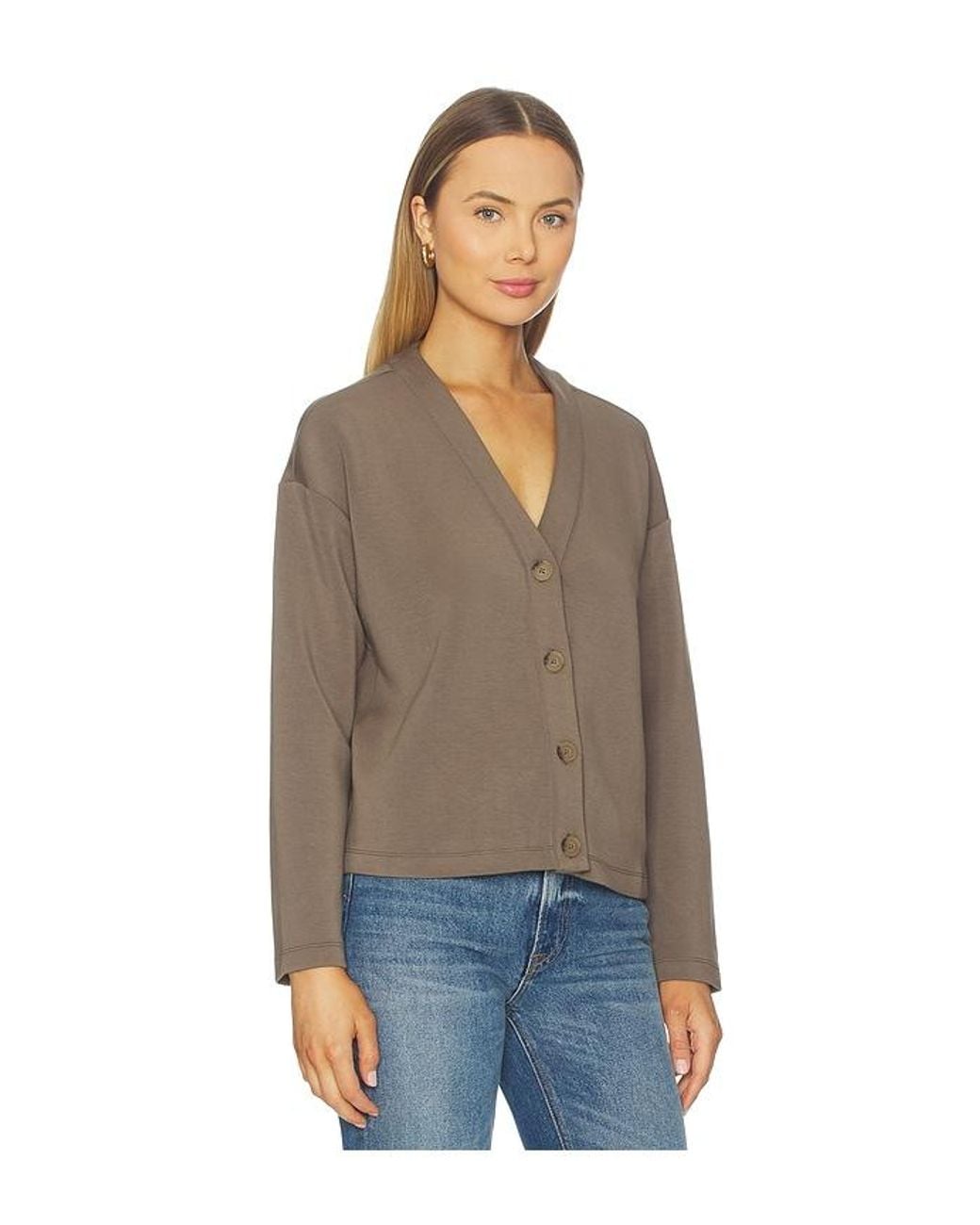 Spanx Blue Air Essentials V Neck Cardigan