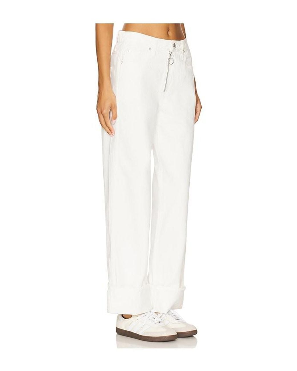 Amo Denim White Rosalind Straight