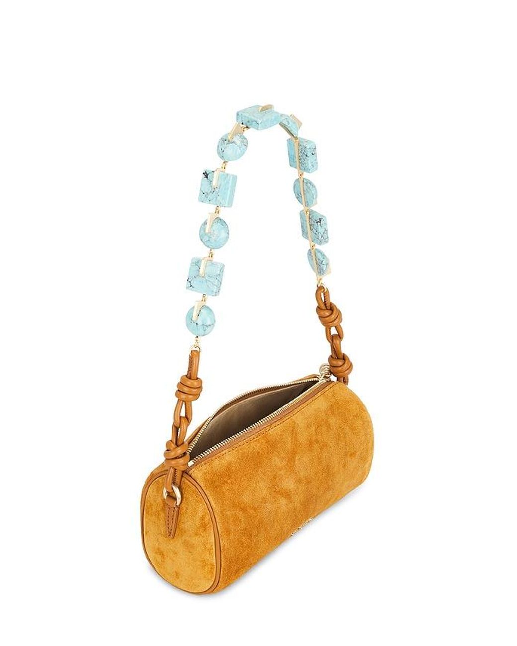 Cult Gaia Orange Zozina Shoulder Bag