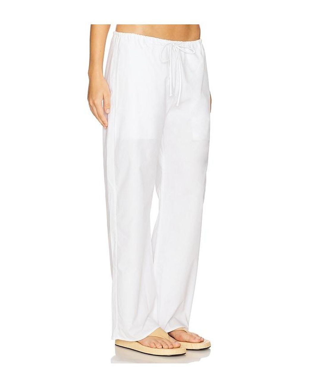 Clique White Kira Pant