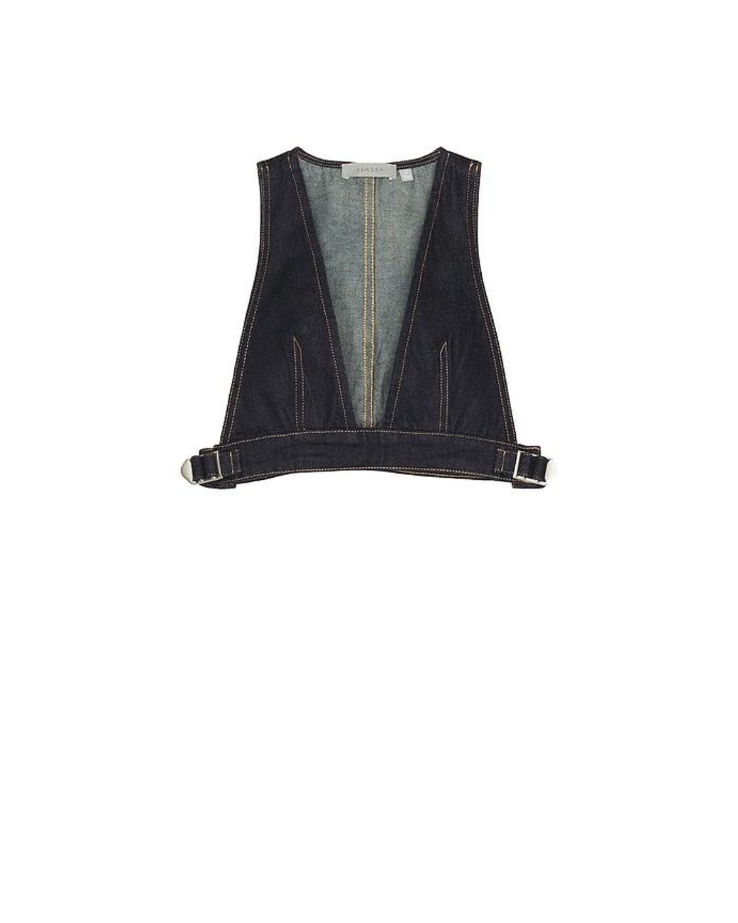 HAELO Blue Retro Micro Vest