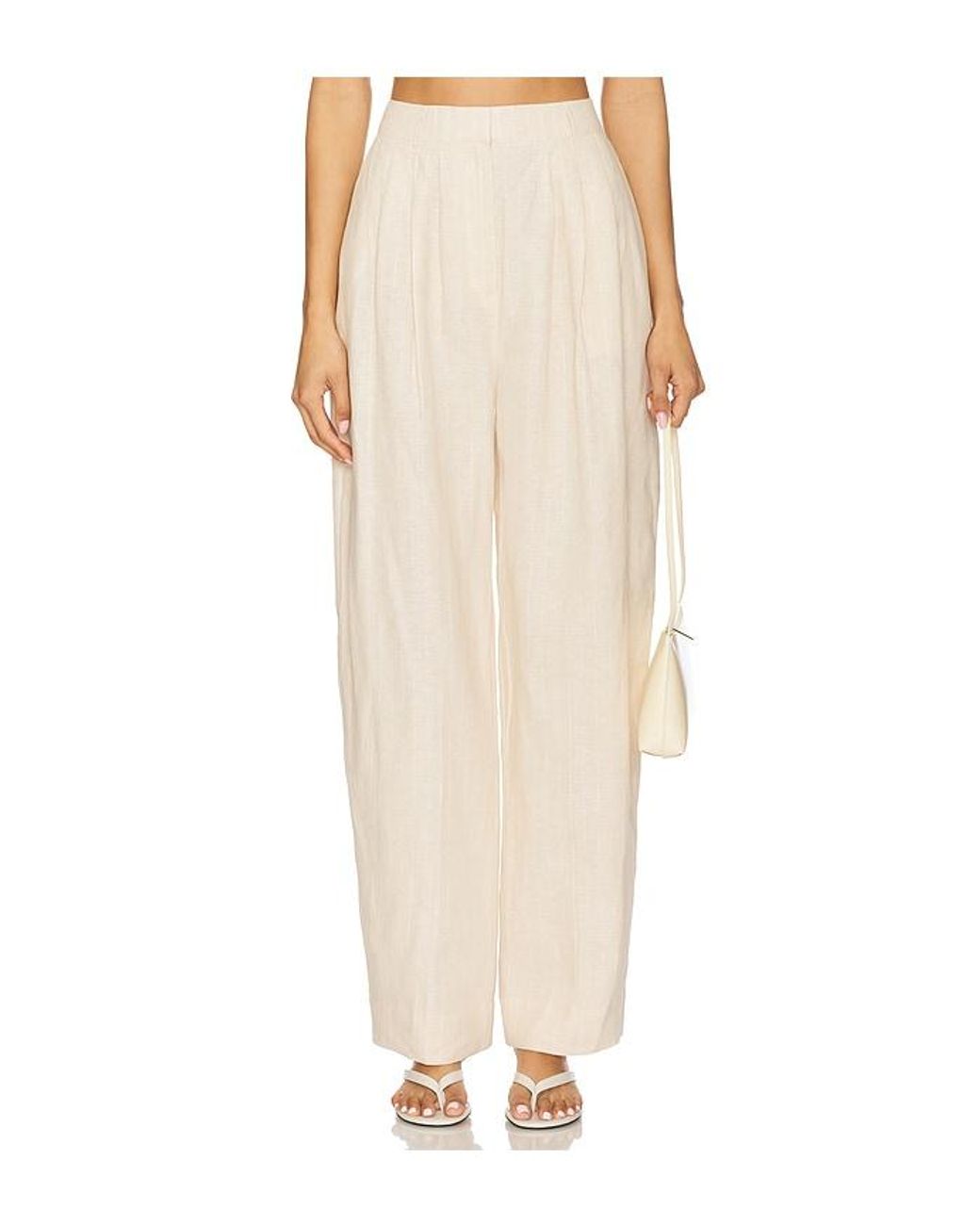 Posse White Lucille Trouser