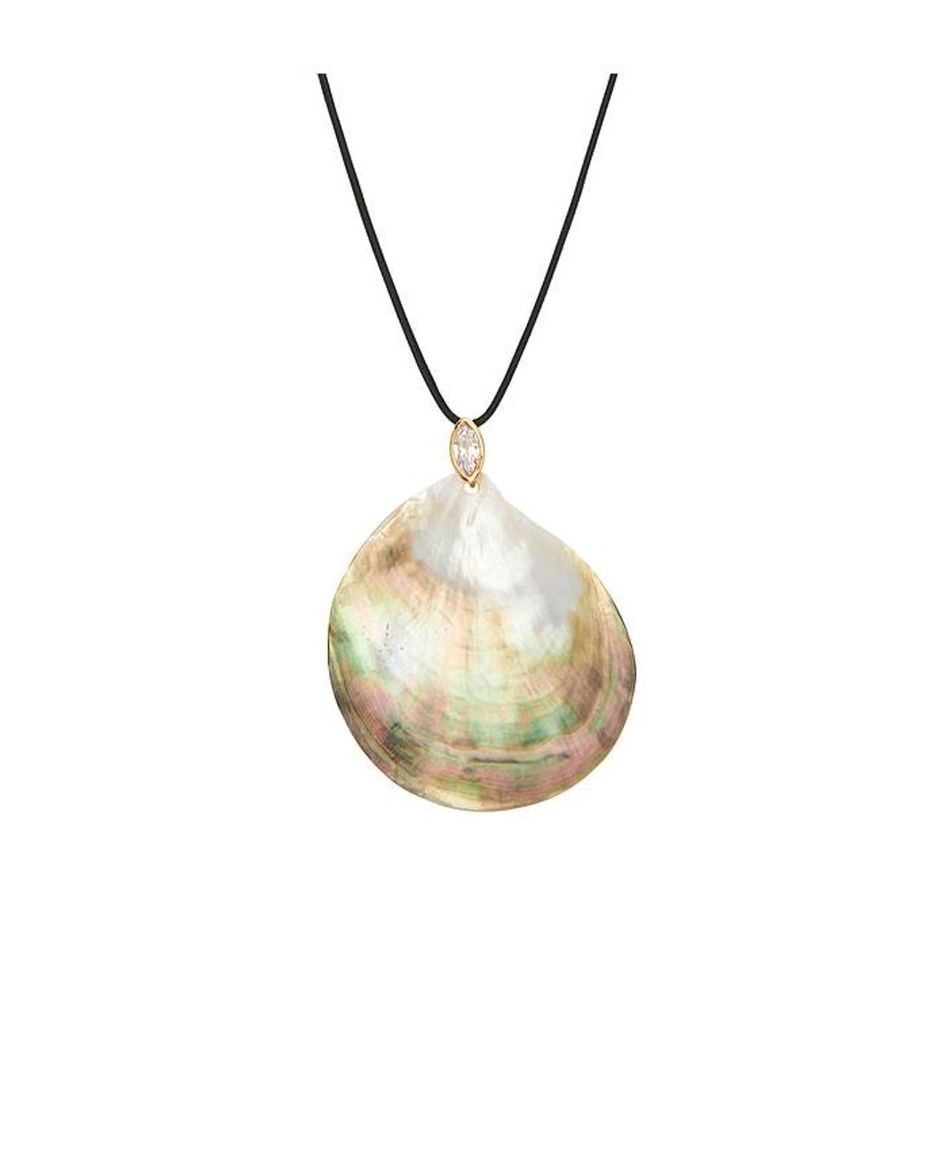 Ettika White Statement Cord Necklace