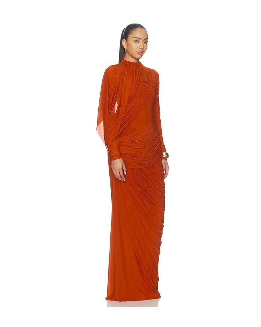 Deme by Gabriella Orange Suzie Dress