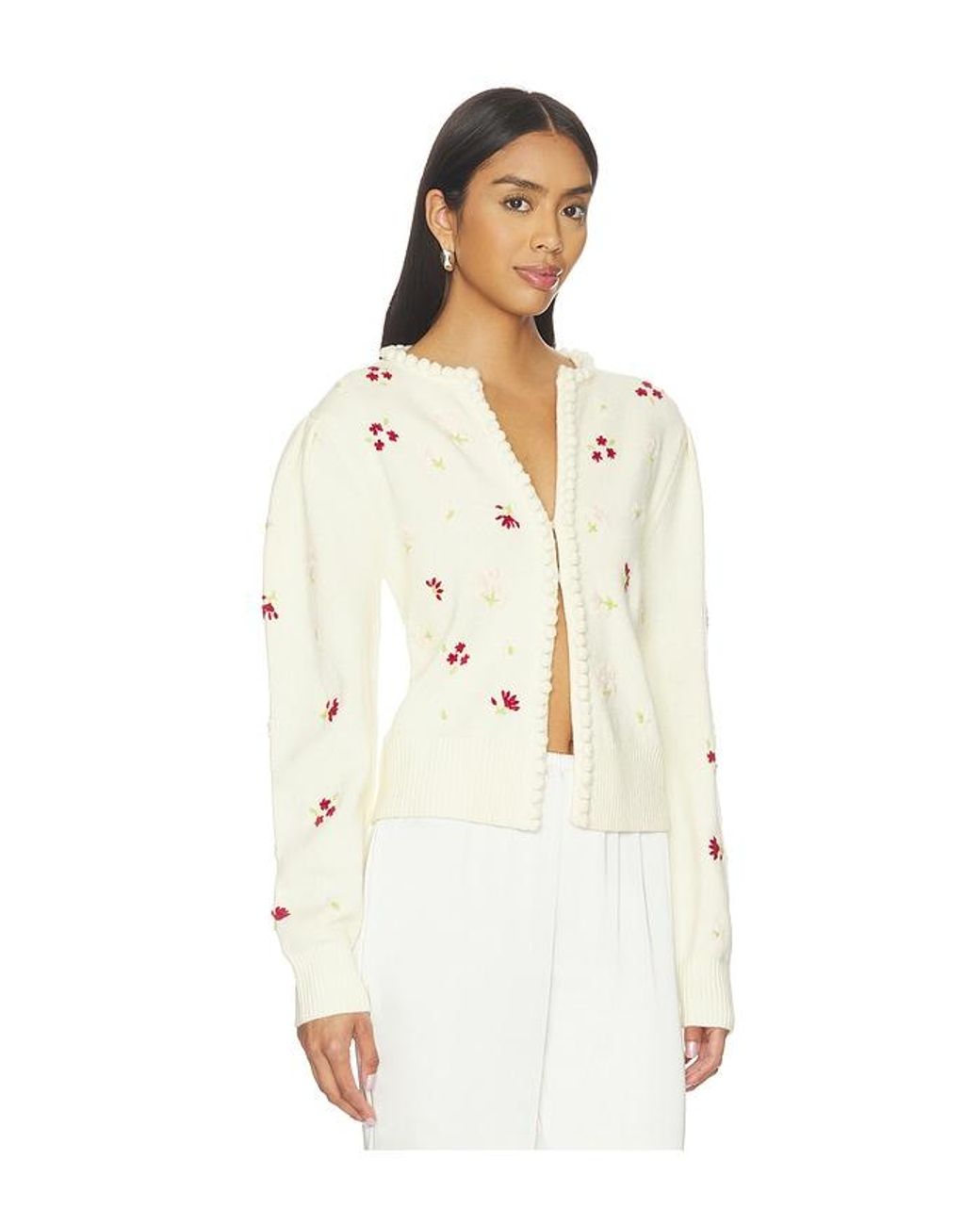MAJORELLE Natural Talia Cardigan