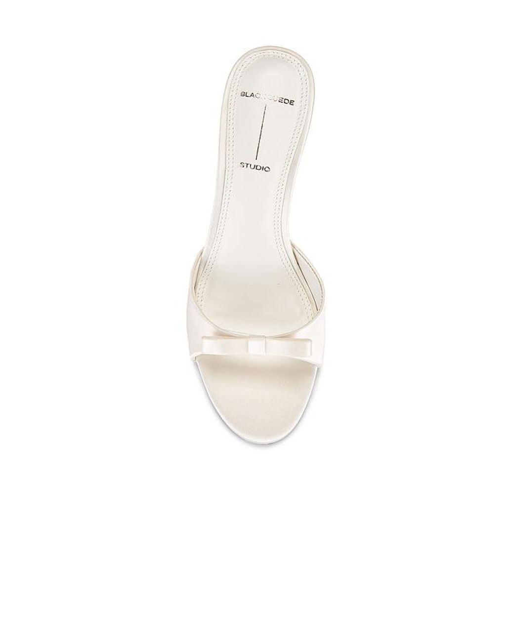 Black Suede Studio White Albie Sandal