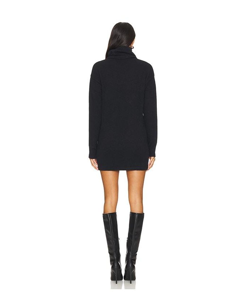 ALL THE WAYS Black Meryl Sweater Dress