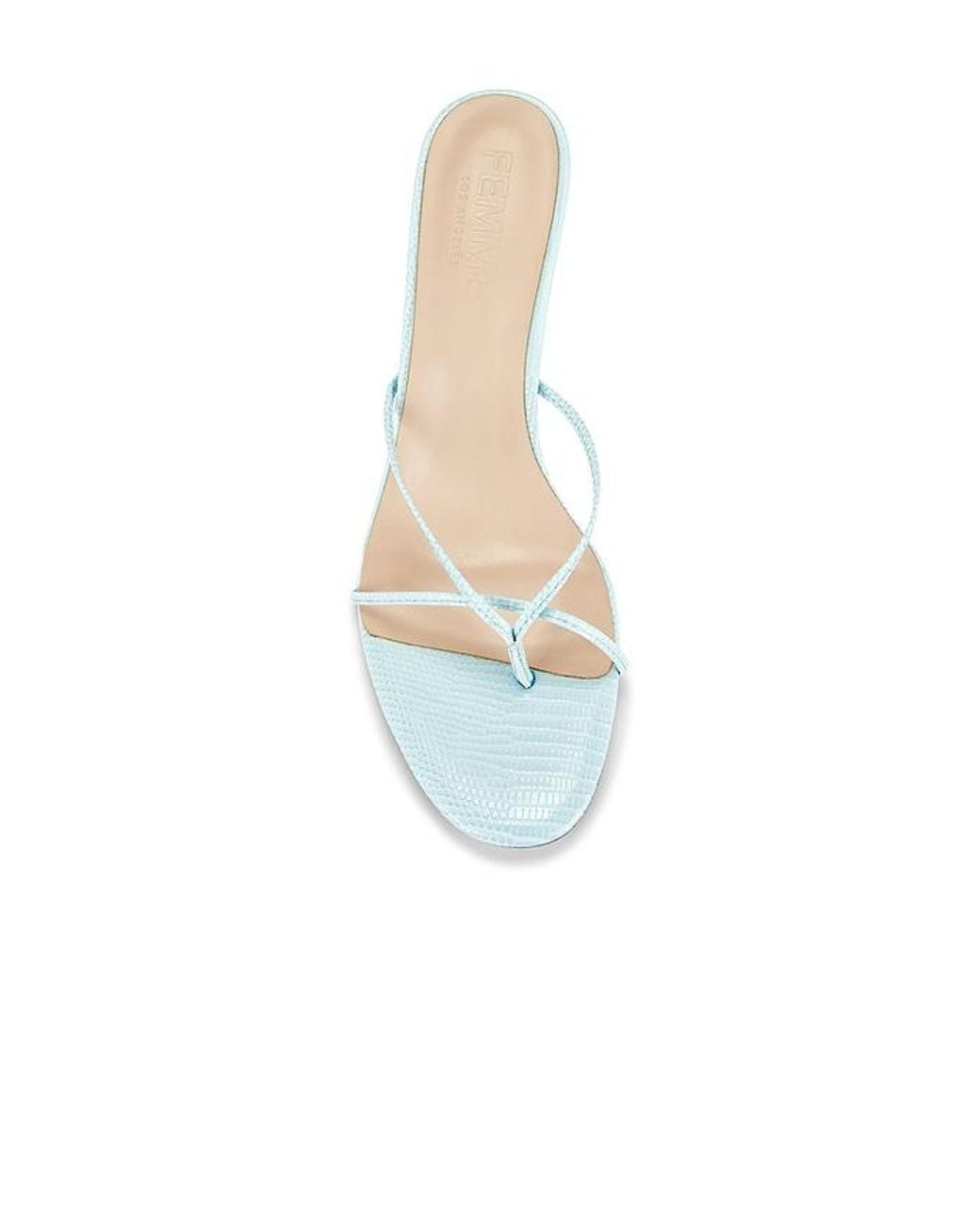 Femme LA White Sicilian Slipper