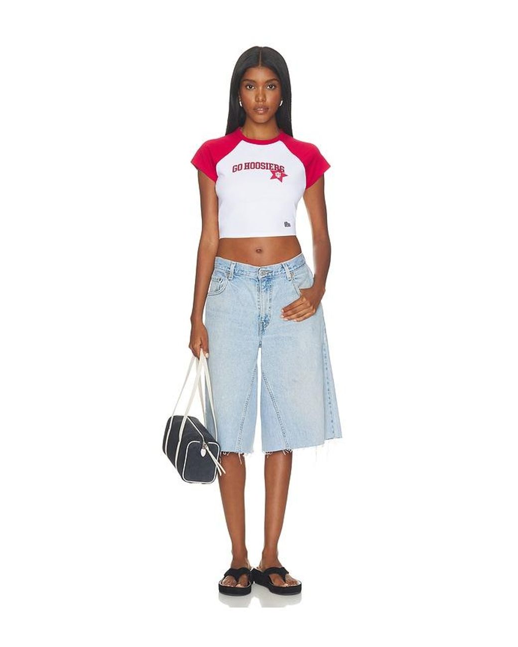Hype and Vice Red Indiana University Homerun Tee