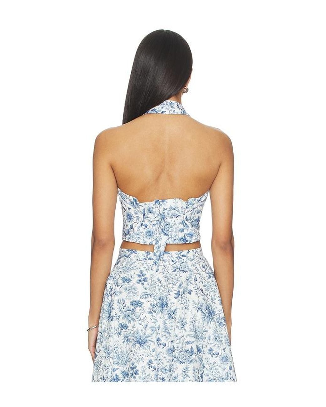 V. Chapman Blue Hunter Top