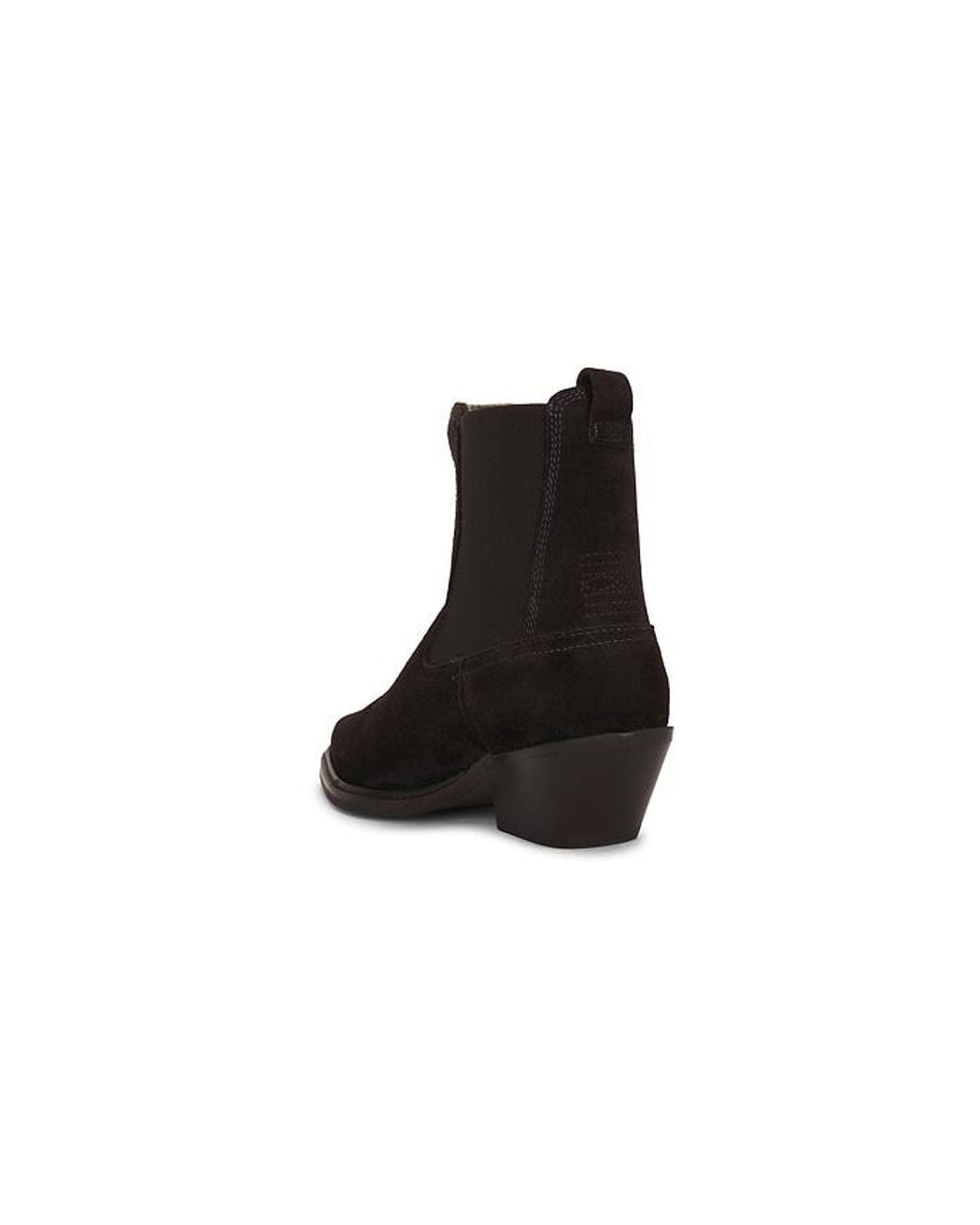 AllSaints Black Carter Suede Chelsea Boot