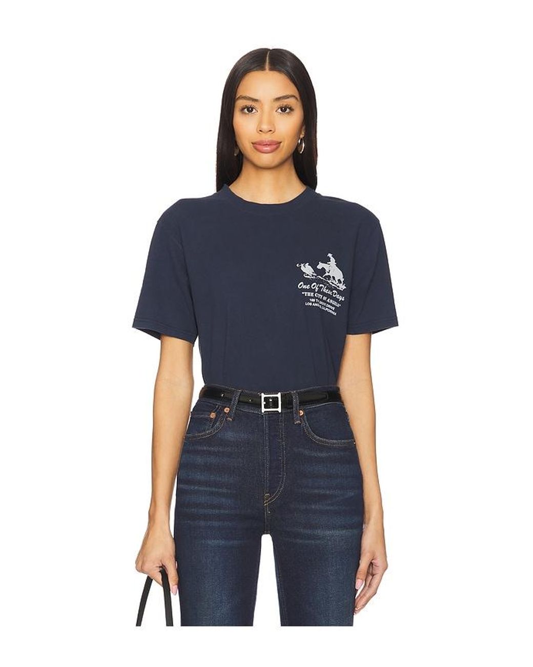One Of These Days Blue X Fwrd The City Of Angels Tee for men