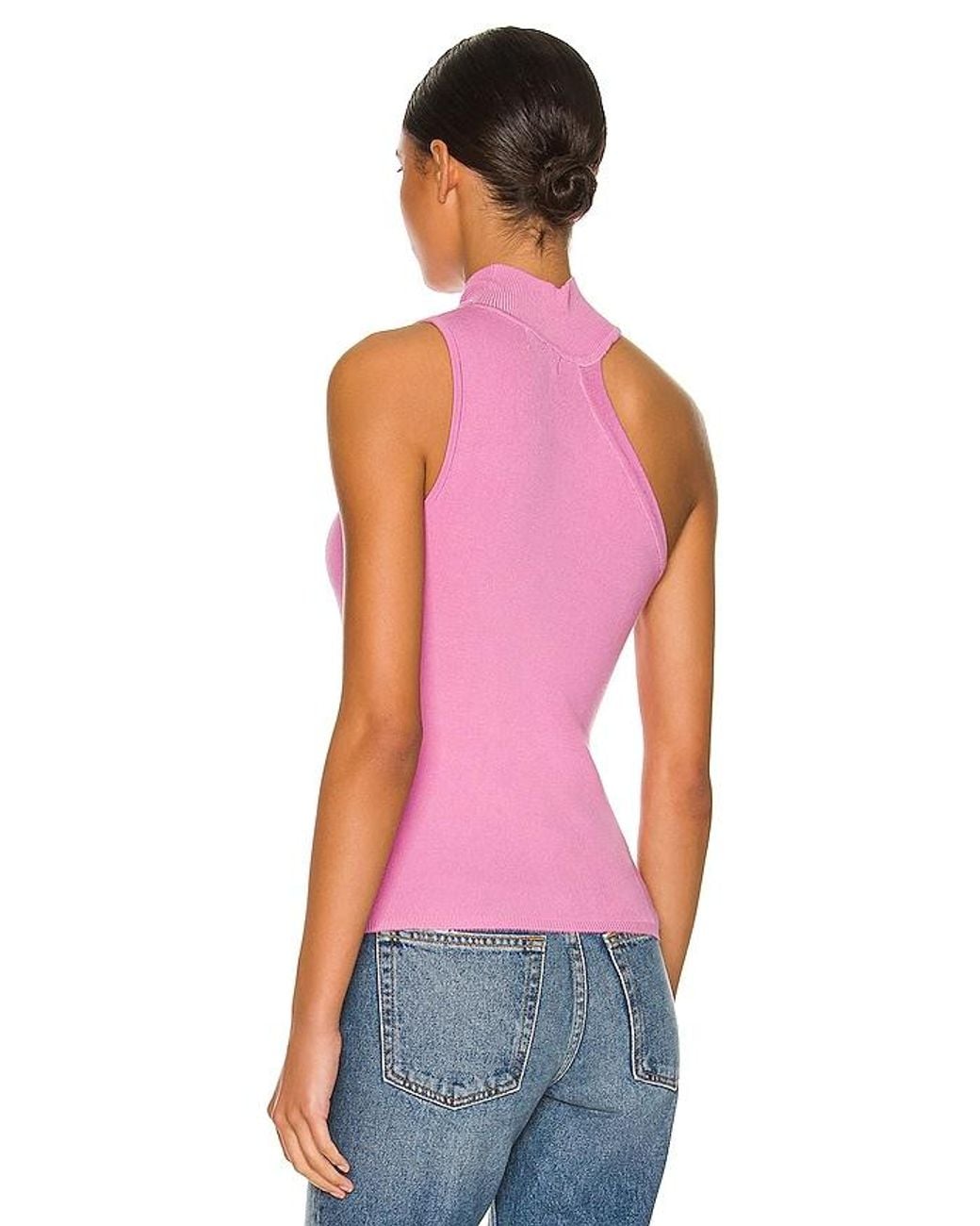 superdown Pink Luz Knit Top
