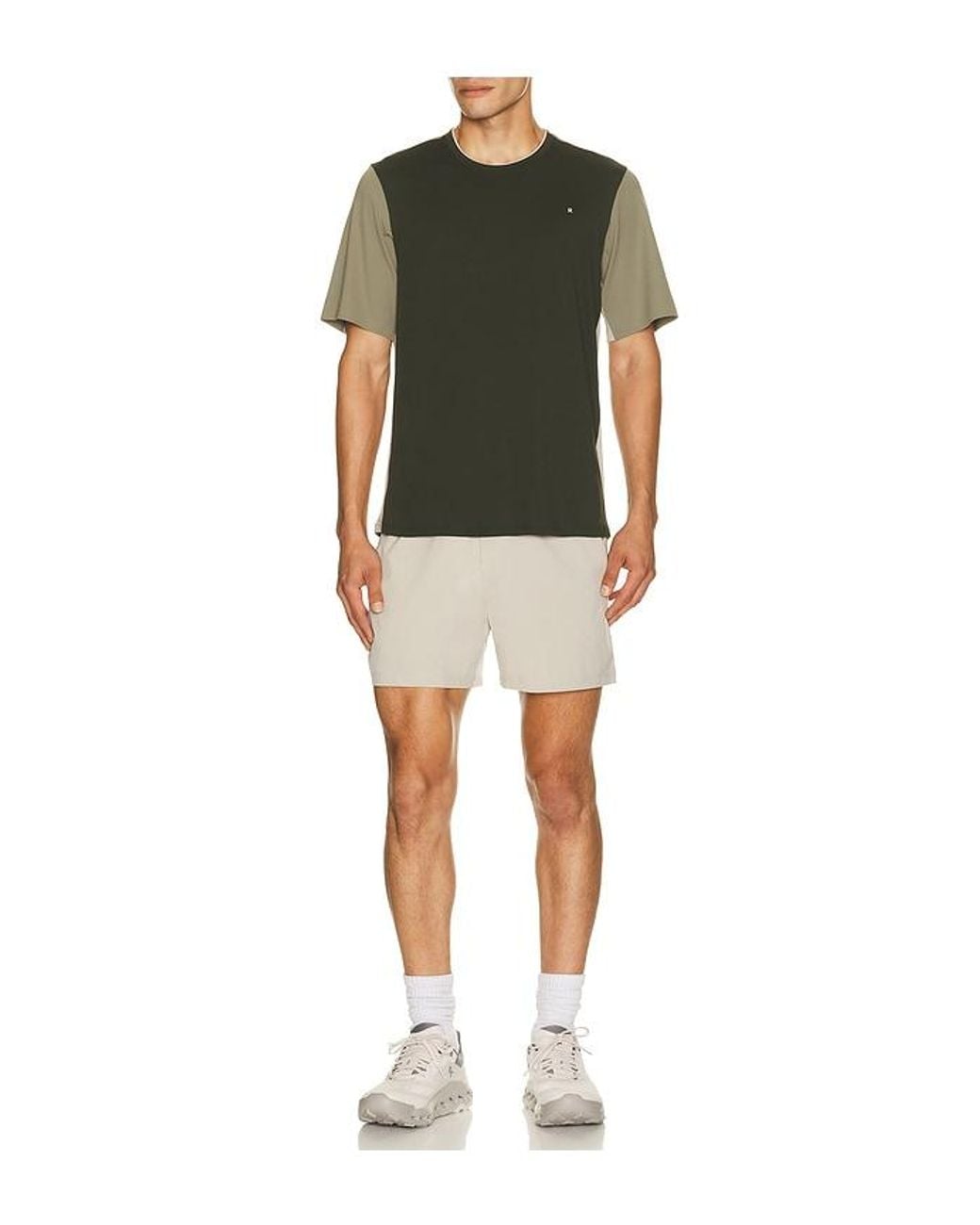 lululemon athletica Green Uv Protective Pique Tennis Short Sleeve for men