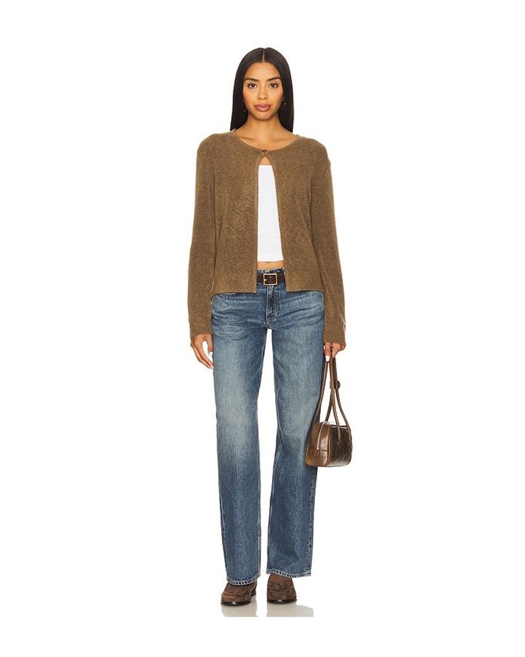 Rag & Bone Blue Cam Low Rise Relaxed Straight Jeans