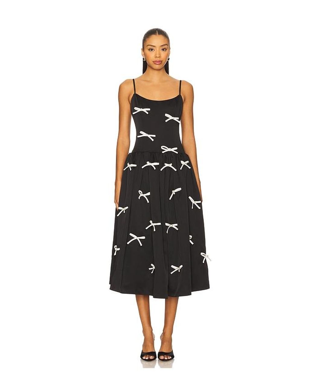 Elliatt Black Ursula Midi Dress